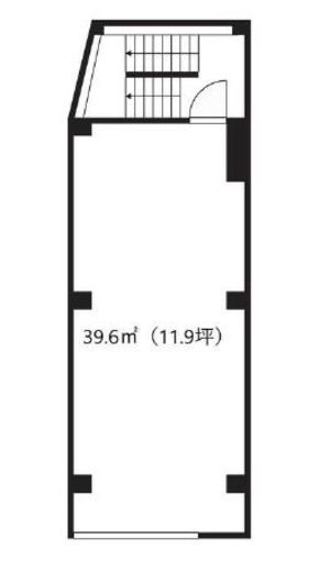 プラスリノ恵比寿 2階 間取り図