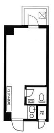 パラシオン渋谷 207 間取り図