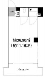 SUビル 304 間取り図