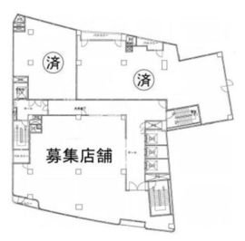 ちとせ会館 4階 間取り図