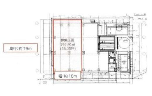 NREG赤坂ビル 1階 間取り図