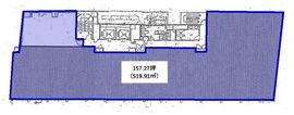 東八重洲シティービル 3階 間取り図