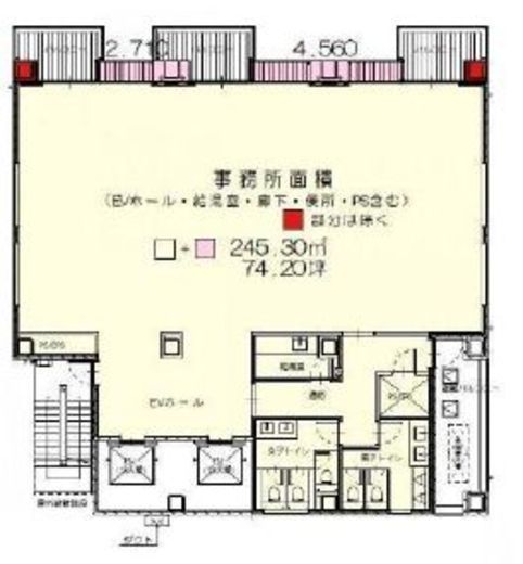 AND FIRST BUILD 5階 間取り図
