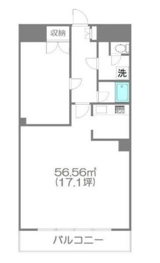 代々木グリーンヒルズ(SOHO) 202 間取り図