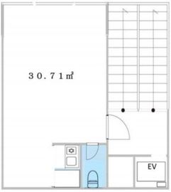 東八重洲シティービル 4階 間取り図