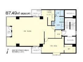 リブ青山(SOHO) 4階 間取り図