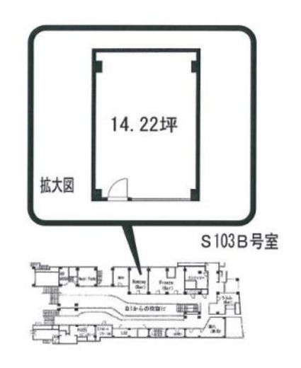 インペリアル六本木フォーラム1号館 S103B 間取り図