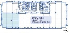 アークヒルズサウスタワー 6階1 間取り図