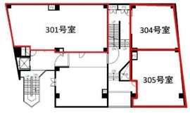 ゼックスバウム館 305 間取り図