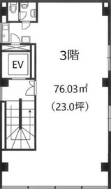 ふじビル 3階 間取り図