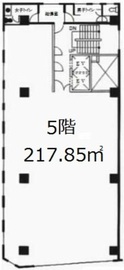 市橋ビル 5階 間取り図