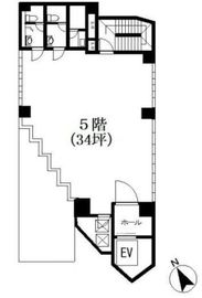 チガー南青山 4階 間取り図
