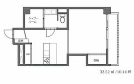 ピロティ南青山 403 間取り図
