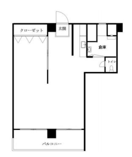 南青ハイツ 210 間取り図