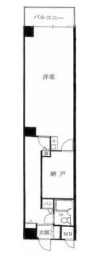 南青山ホームズ 211 間取り図