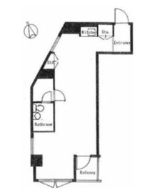 PAN南青山 601 間取り図