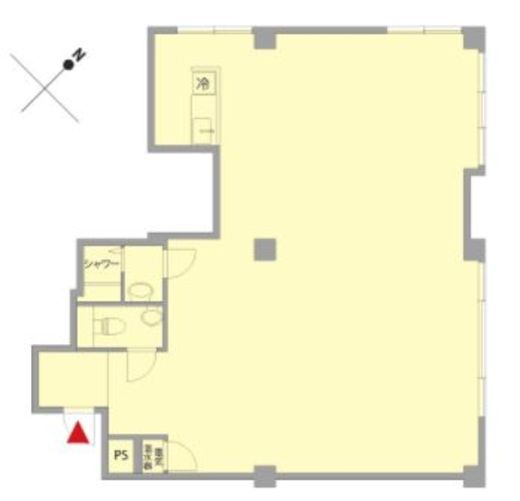 フラット青山 301 間取り図