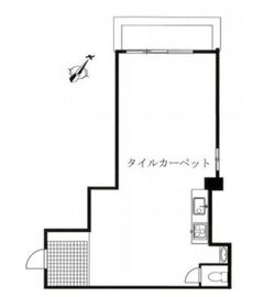 マック青南マンション 101 間取り図