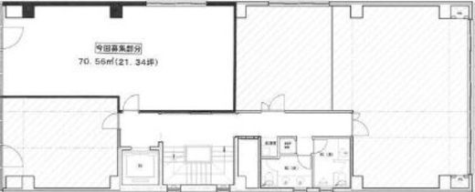 日本橋本町プラザビル 3階 間取り図