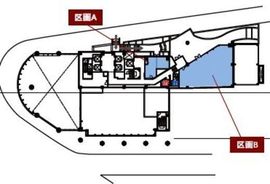 ATT新館 2階A(店舗) 間取り図