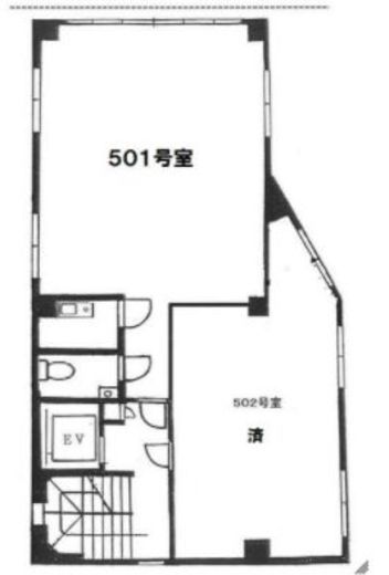 小林ビル 501 間取り図