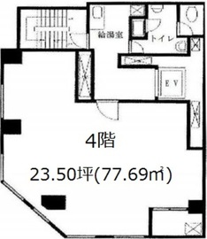 日本橋三友ビル 4階 間取り図