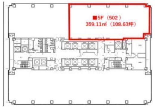 紀尾井町ビル 502 間取り図