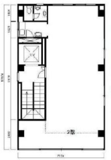 ふじビル 4階 間取り図