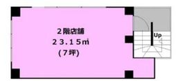 DEAR淡路町 2階 間取り図