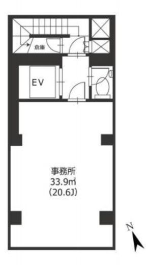 日本橋本町松本ビル B2 間取り図