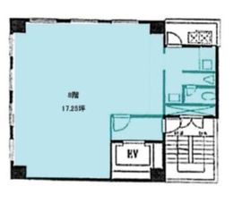 NOVEL WORK shinbashi 8階 間取り図
