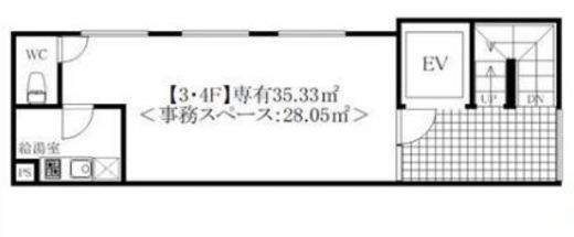 アザビーテラス 3階 間取り図