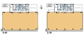 VORT麻布Maxim(旧:髙栄麻布ビル) 2階-6階 間取り図
