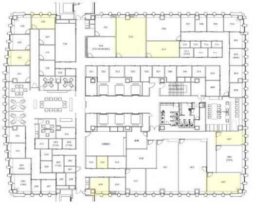 エキスパートオフィス新橋 106 間取り図