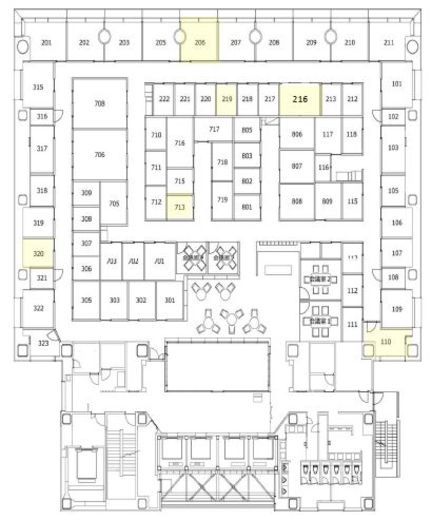 エキスパートオフィス東京 219 間取り図