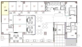エキスパートオフィス麹町 106 間取り図