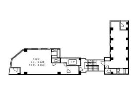 丸忠ビル 7階A 間取り図