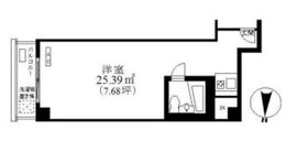 浜松町ダイヤハイツ 601 間取り図