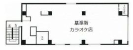 八大浜松町ビル 1階+2階 間取り図