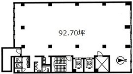 六本木和幸ビル 4階 間取り図