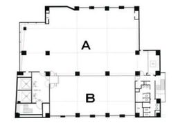 紙パルプ会館 7階B 間取り図