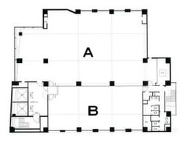 紙パルプ会館 7階A･B 間取り図