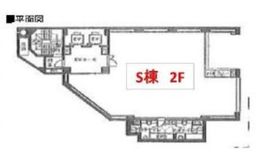N.E.S.ビル S棟2階 間取り図