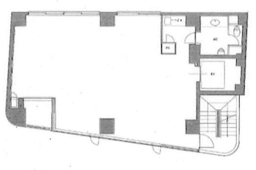 新宿明治通りビル 3階 間取り図
