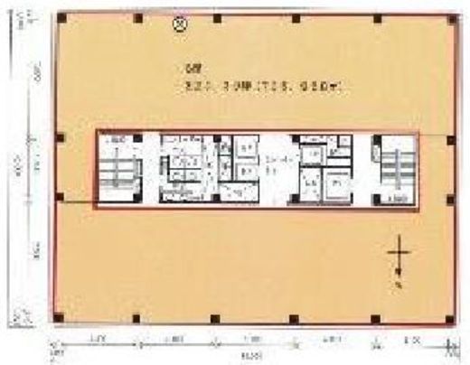 龍名館本店ビル 6階 間取り図