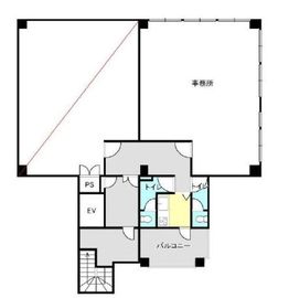 麹町高善ビル 4階B 間取り図