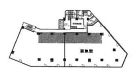 大井町センタービル 5階 間取り図
