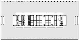 霞が関ビルディング 1402 間取り図