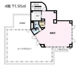 センチュリオン六本木タワーⅡ 4階 間取り図