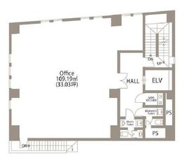 MOMON六本木 6階 間取り図